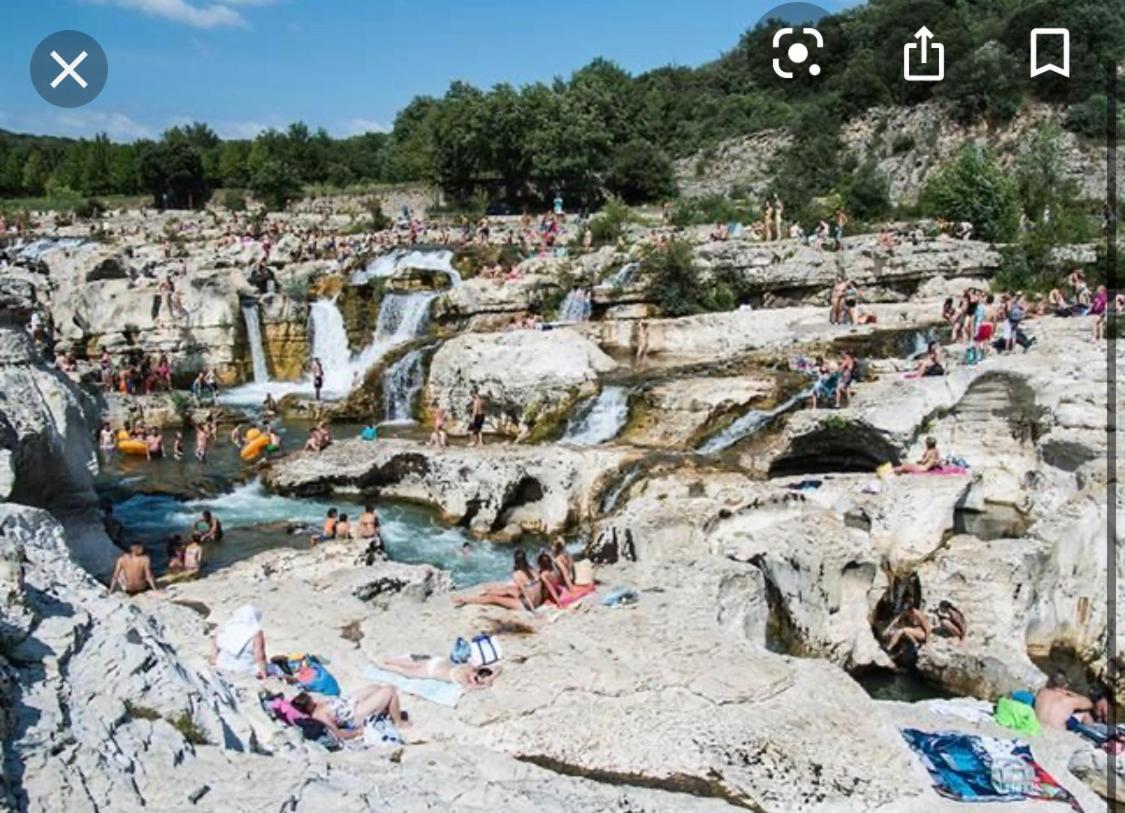 Gite Les Oliviers 10 Pers Piscine Au Calme 4 Etoiles Saint-Laurent-la-Vernède Zewnętrze zdjęcie